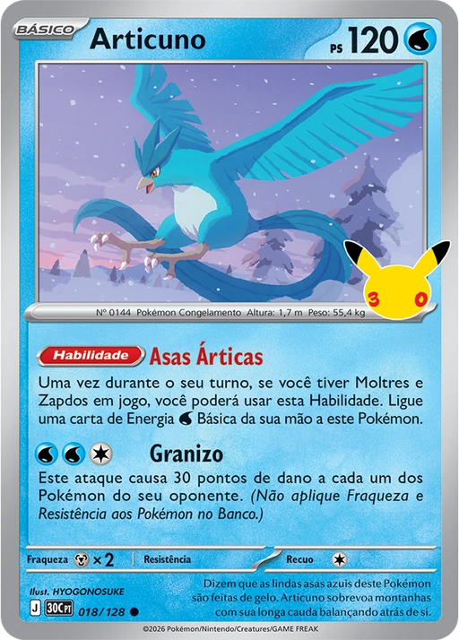 Carta Articuno