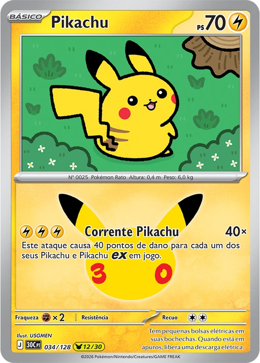 Carta Pikachu