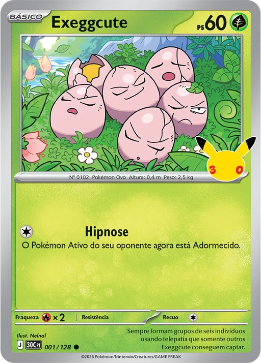 Carta Exeggcute