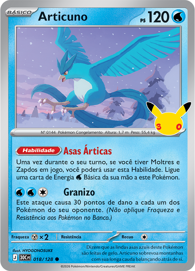 Carta Articuno