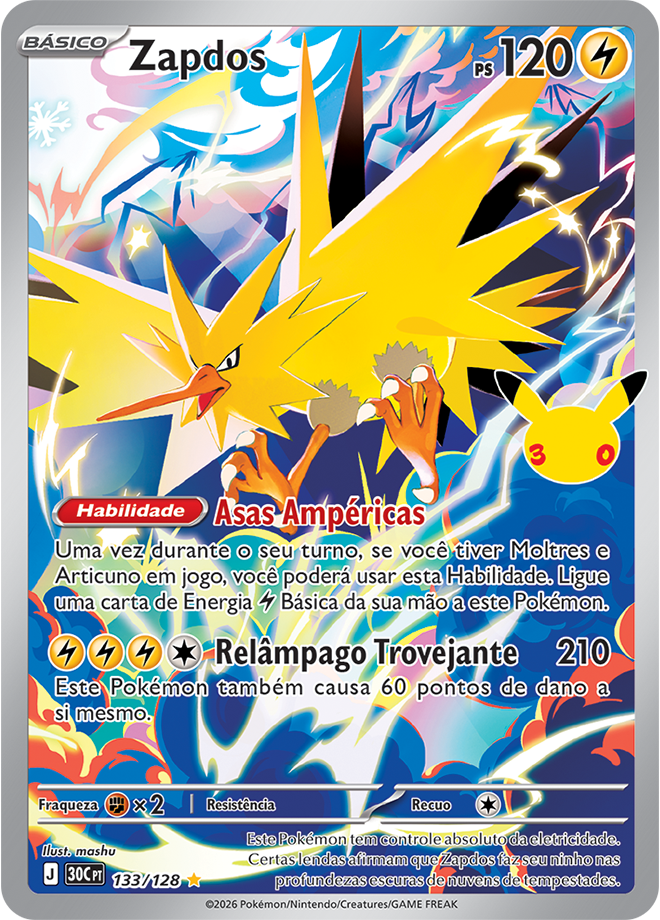 Carta Zapdos