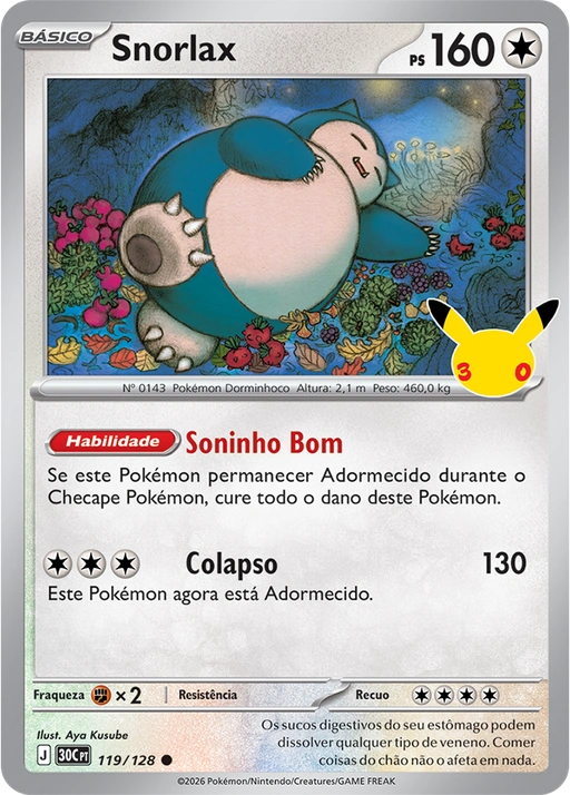 Carta Snorlax
