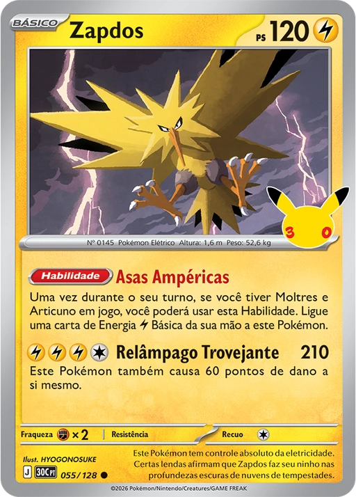 Carta Zapdos