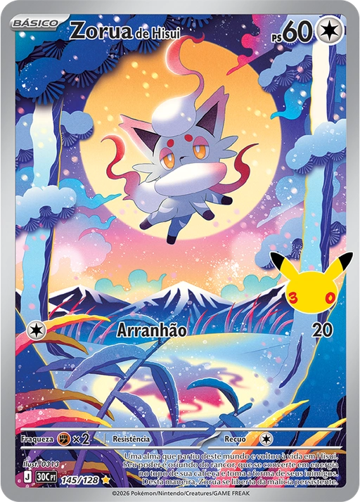 Carta Zorua de Hisui