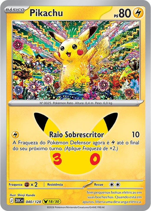 Carta Pikachu