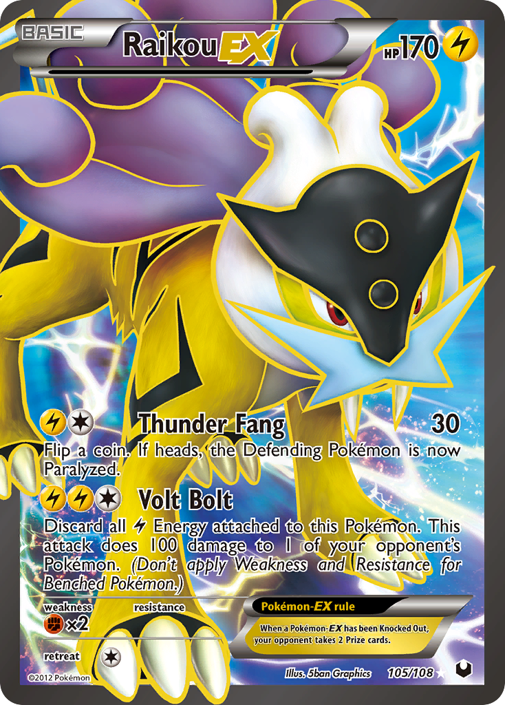 Carta Raikou-EX