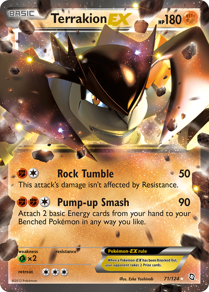 Carta Terrakion-EX
