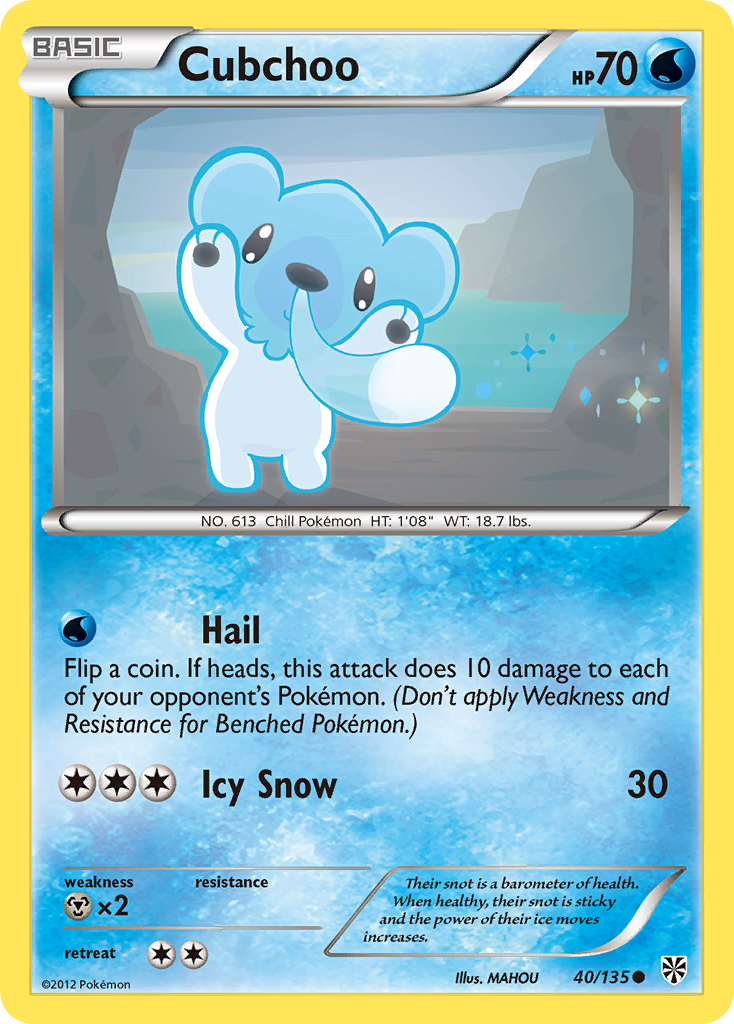 Carta Cubchoo