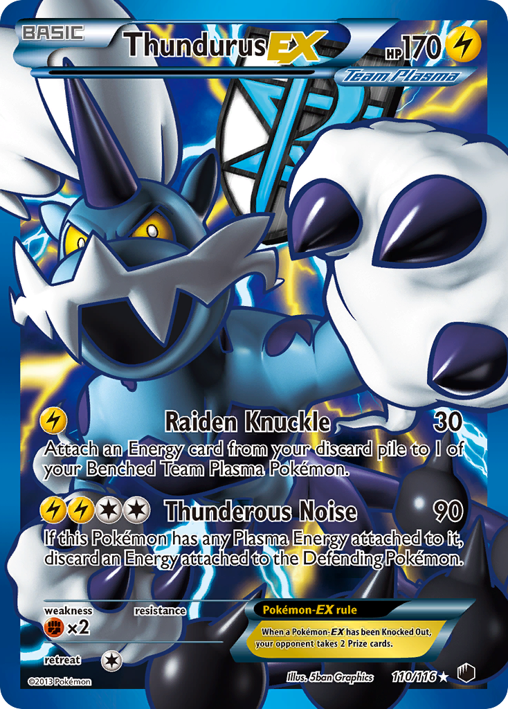 Carta Thundurus-EX