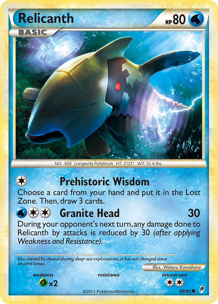 Carta Relicanth