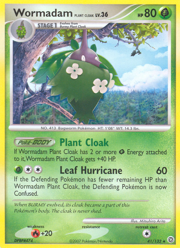 Carta Wormadam Plant Cloak