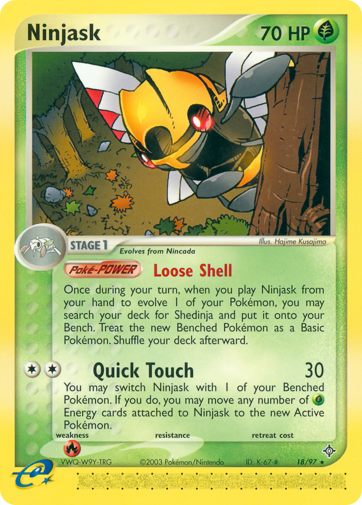 Carta Ninjask