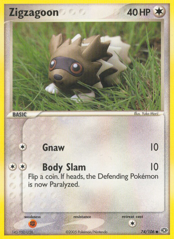 Carta Zigzagoon