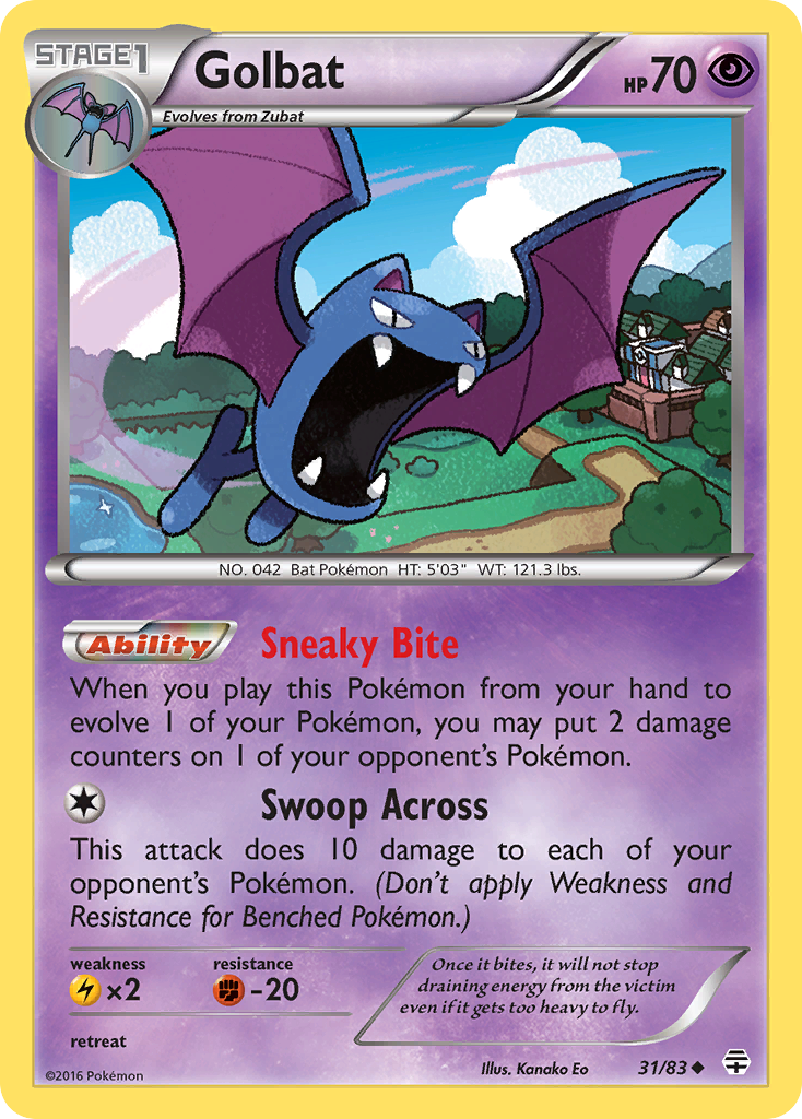 Carta Golbat