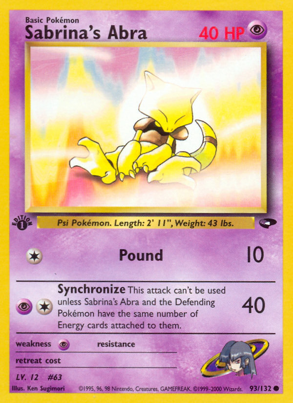 Carta Sabrina's Abra