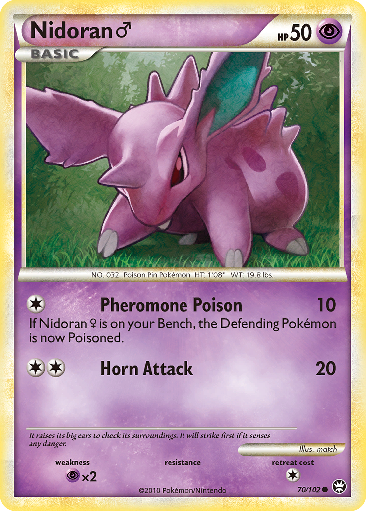Carta Nidoran♂