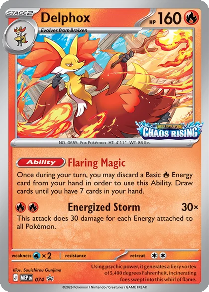 Carta Delphox