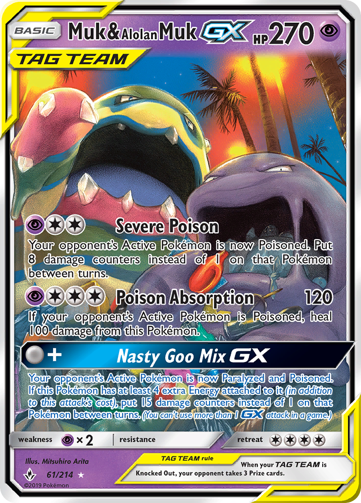 Carta Muk e Muk de Alola GX