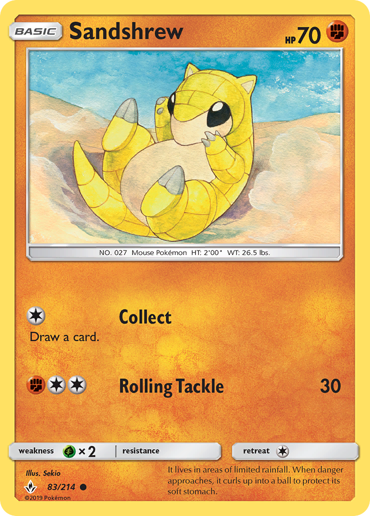 Carta Sandshrew