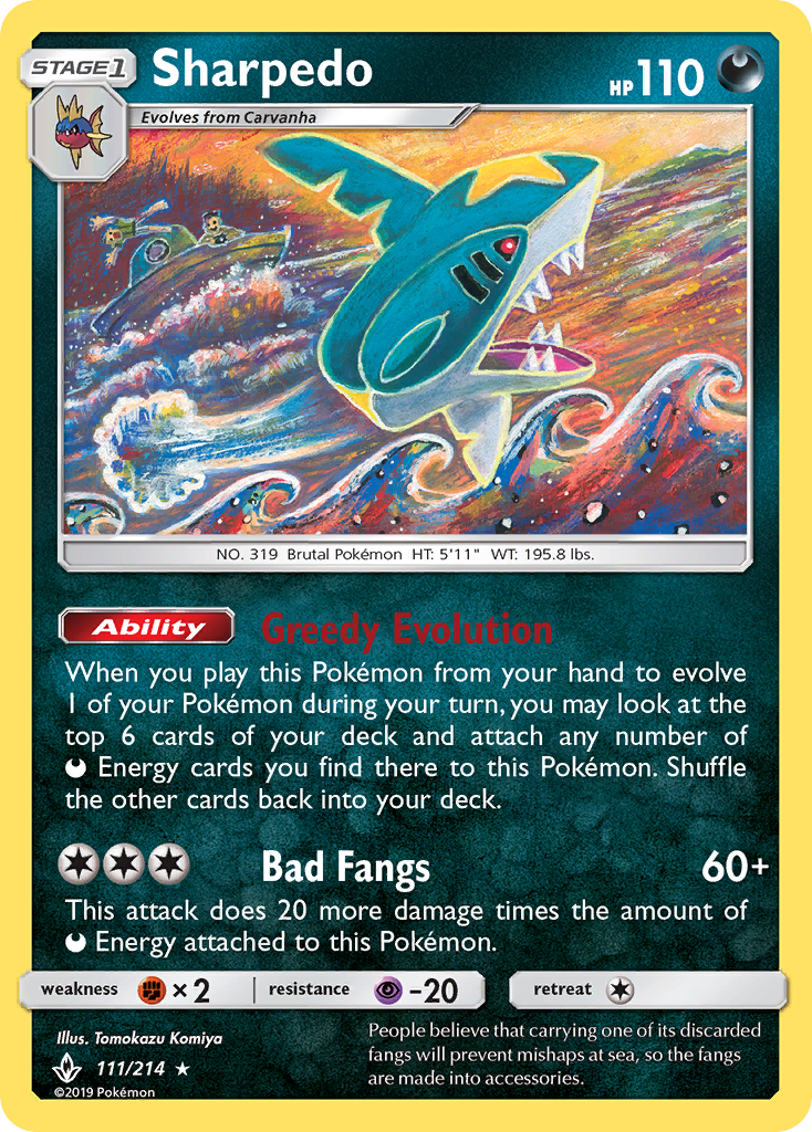 Carta Sharpedo