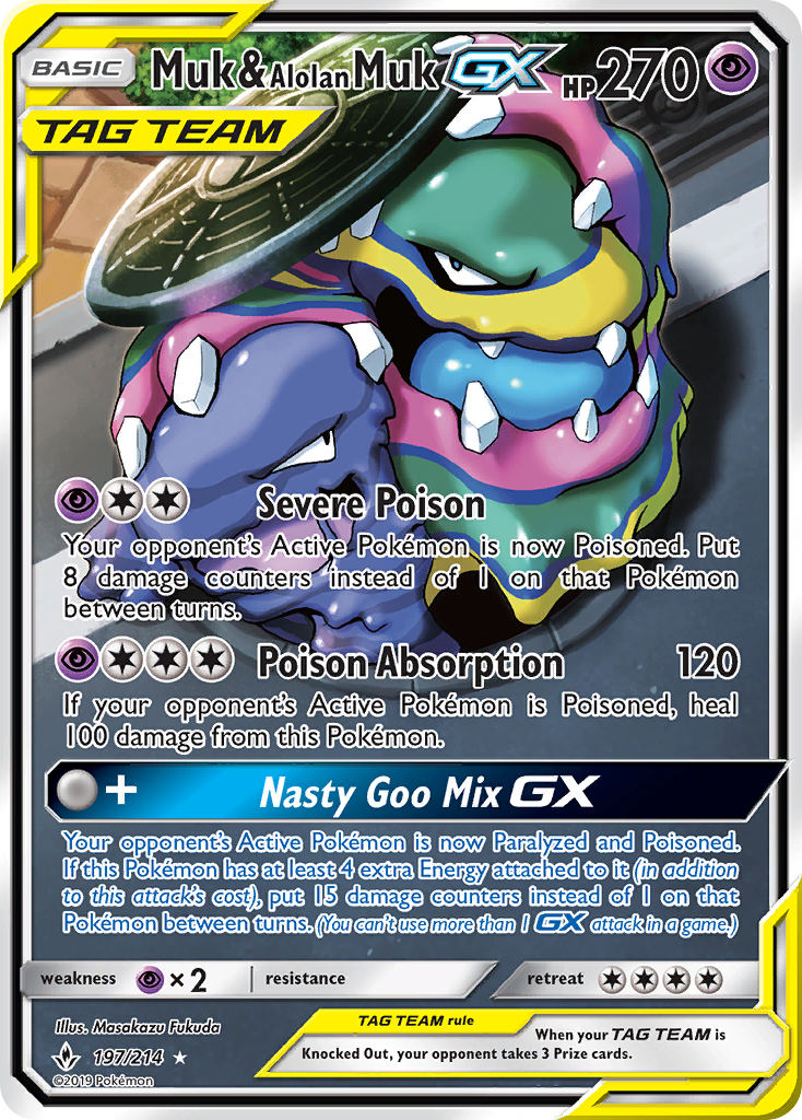 Carta Muk e Muk de Alola GX