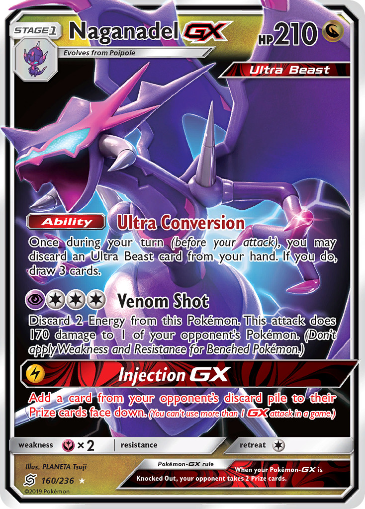 Carta Naganadel GX