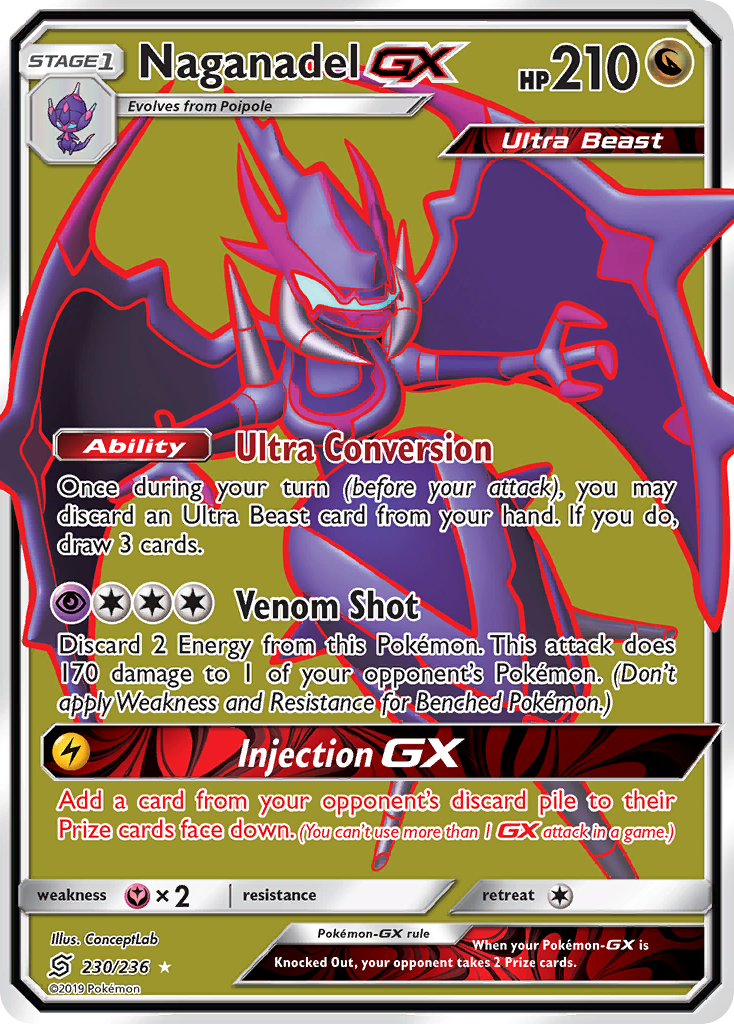 Carta Naganadel GX