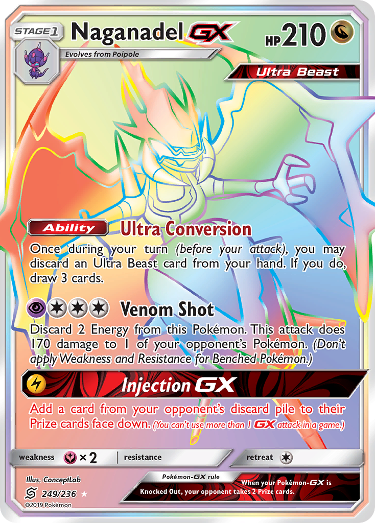 Carta Naganadel GX