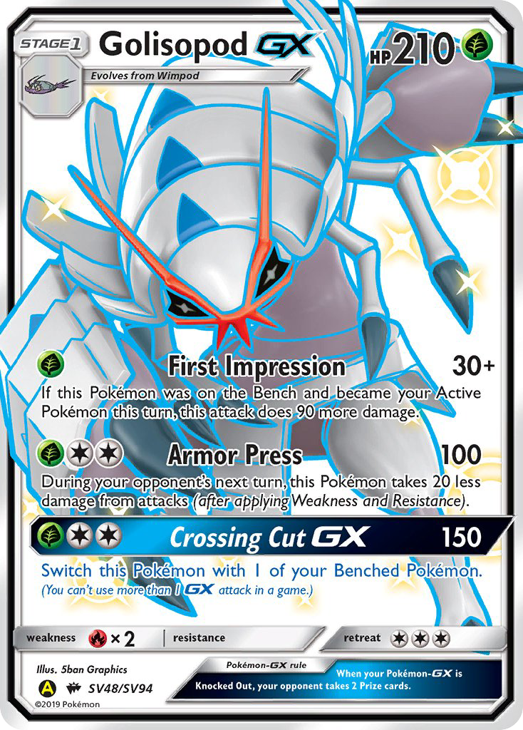 Carta Golisopod-GX