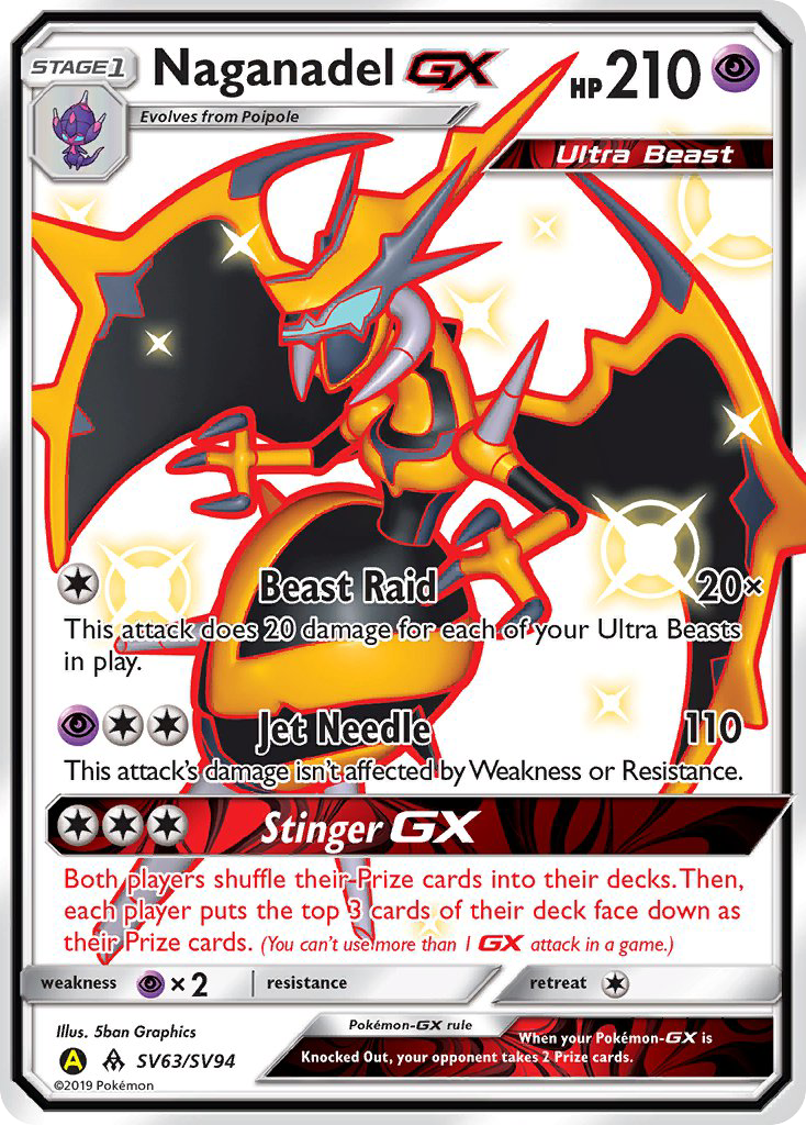 Carta Naganadel-GX