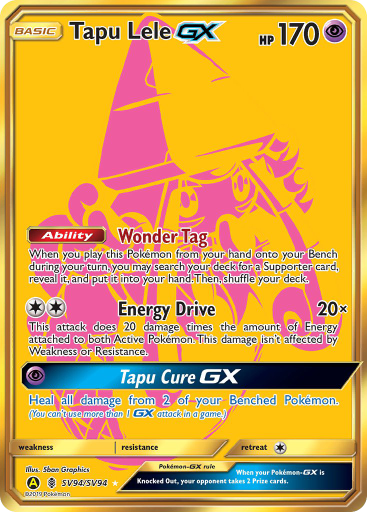 Carta Tapu Lele-GX