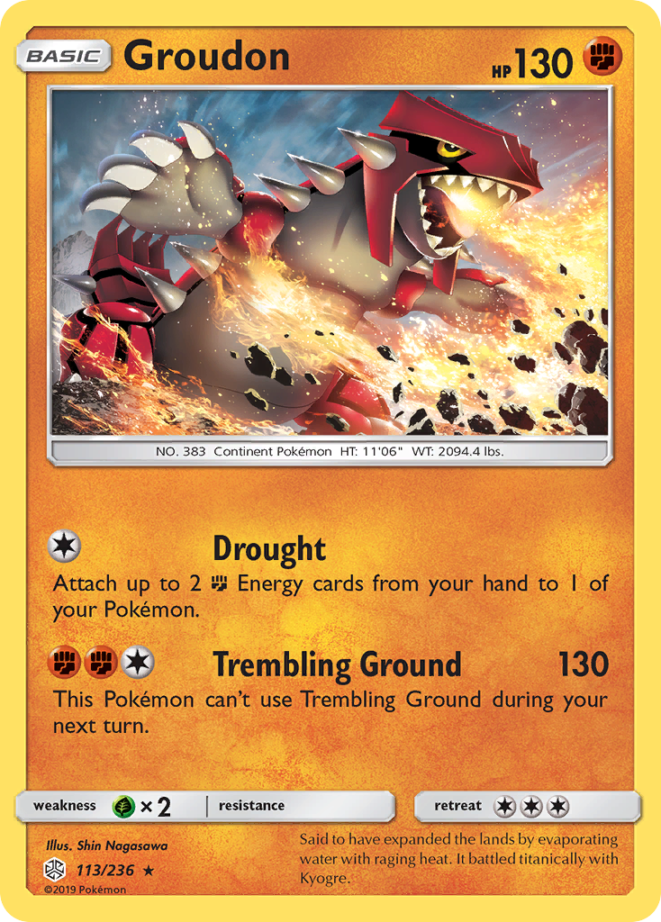 Carta Groudon