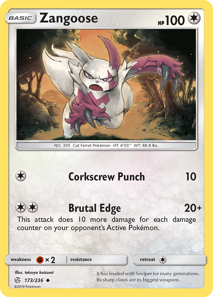Carta Zangoose