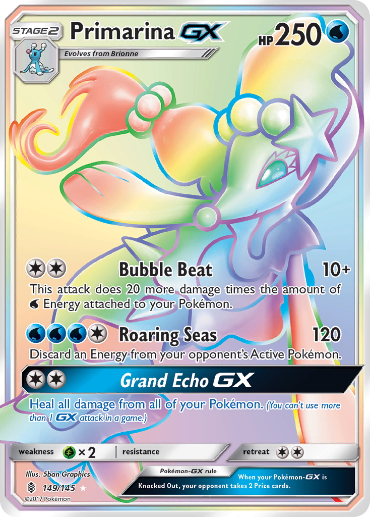 Carta Primarina GX