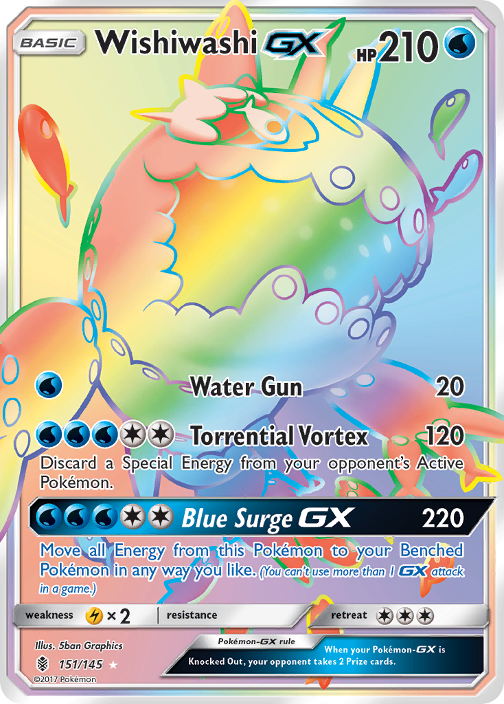 Carta Wishiwashi GX