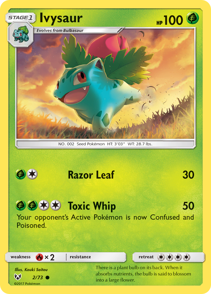 Carta Ivysaur