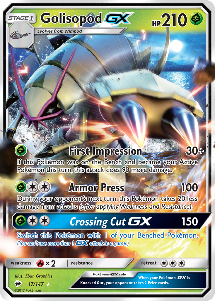 Carta Golisopod GX