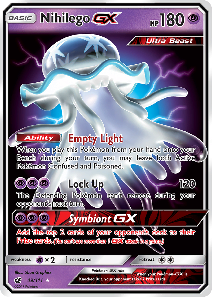 Carta Nihilego GX