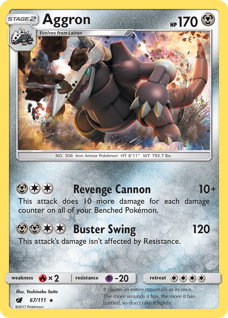 Carta Aggron