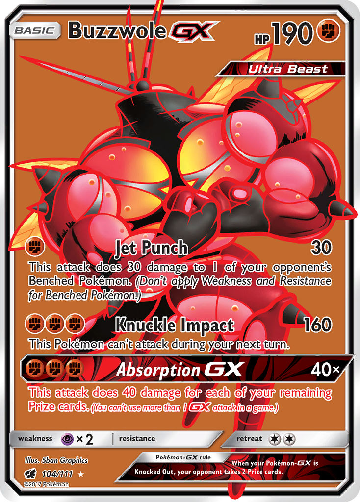 Carta Buzzwole GX