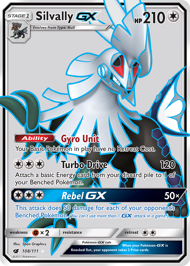 Carta Silvally GX