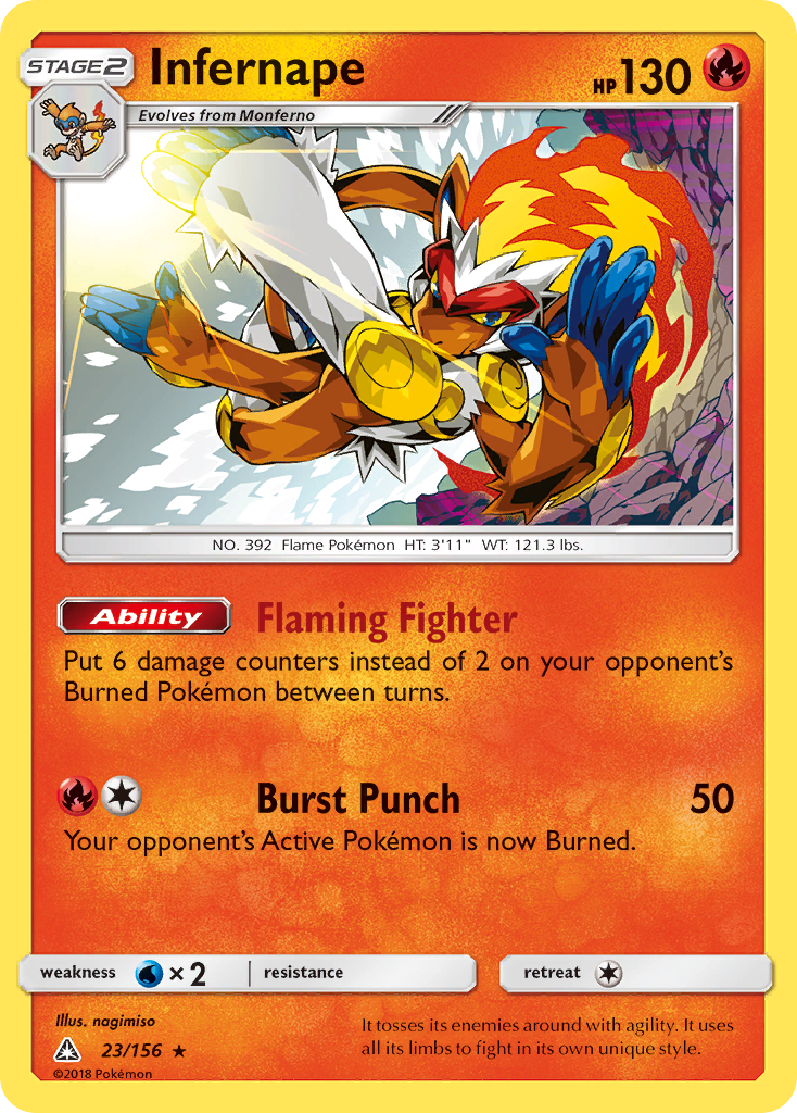 Carta Infernape