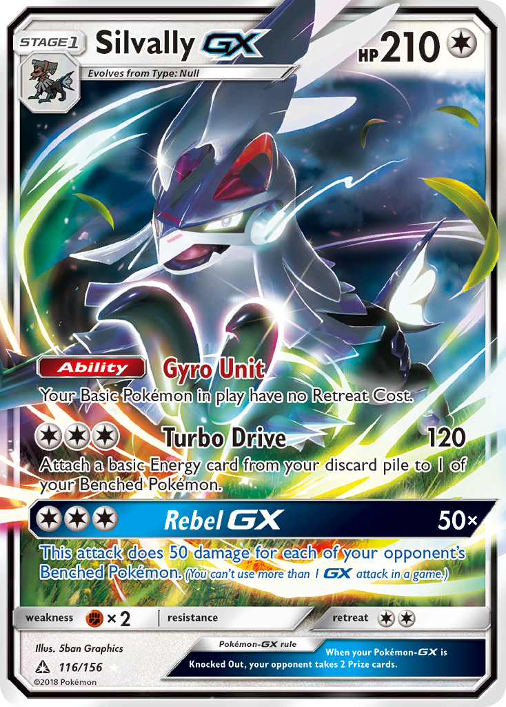 Carta Silvally GX