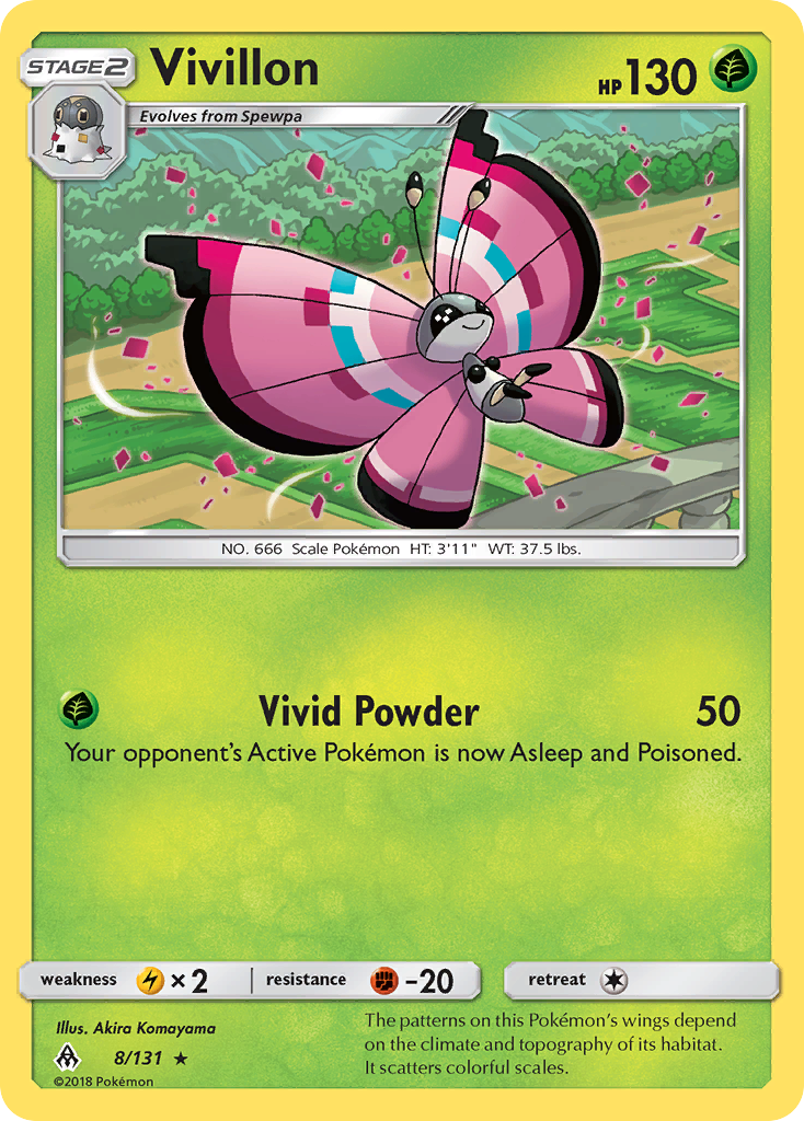 Carta Vivillon