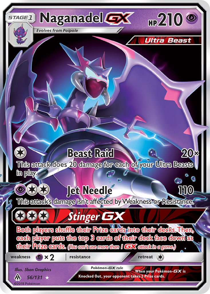 Carta Naganadel GX