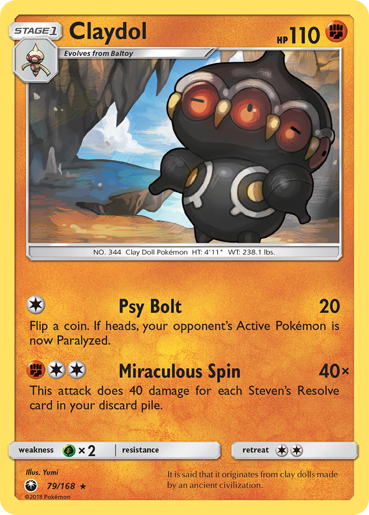 Carta Claydol