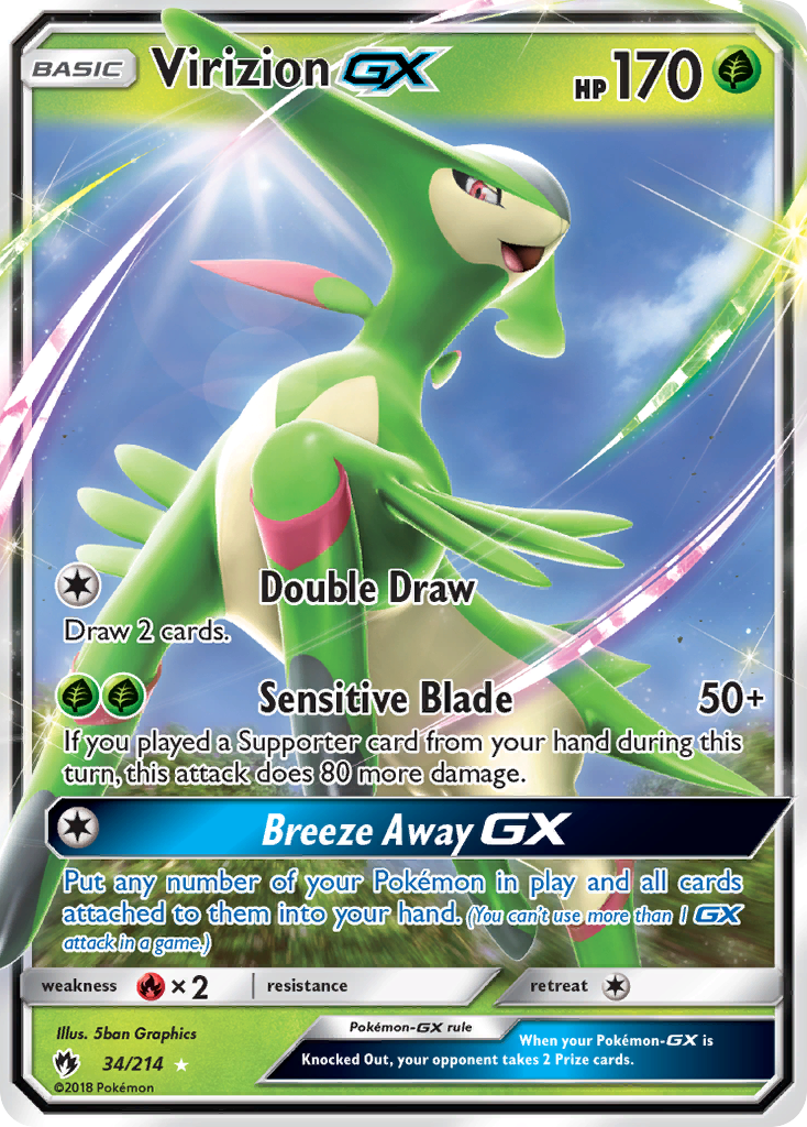Carta Virizion GX