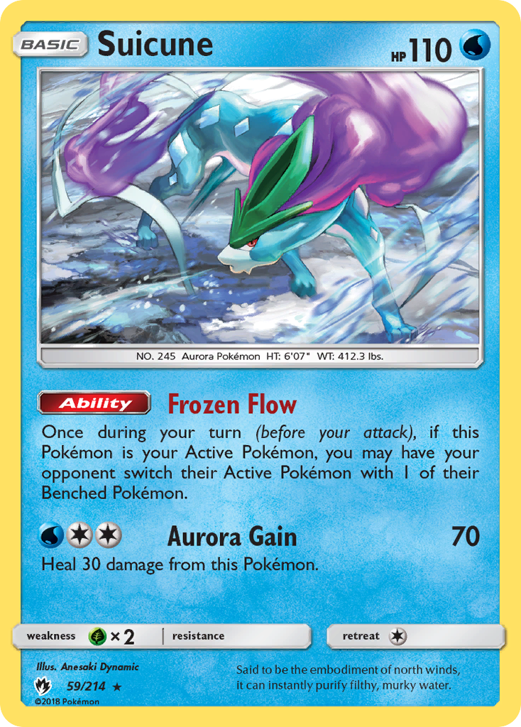 Carta Suicune