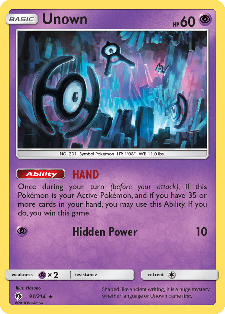 Carta Unown