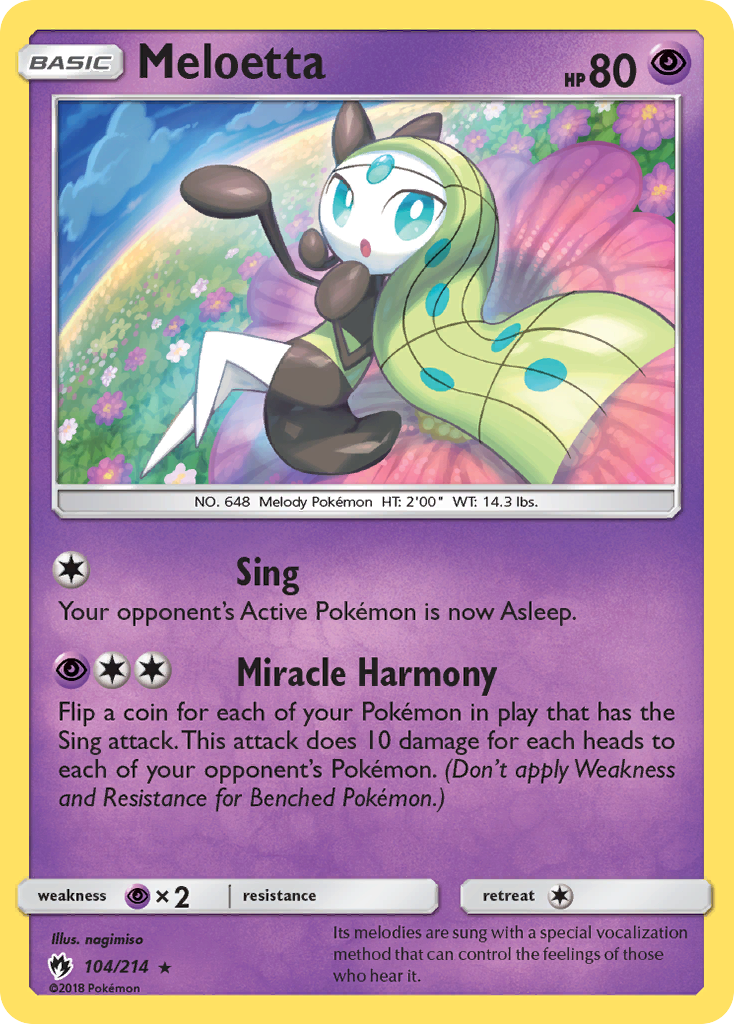 Carta Meloetta